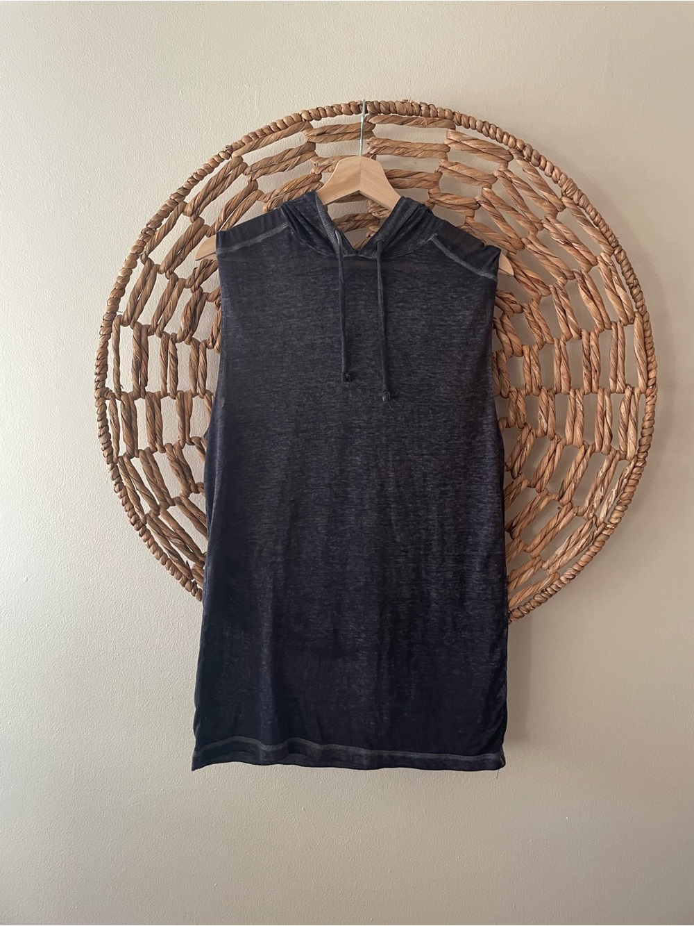 Helix Sleeveless Hoodie Tank Top